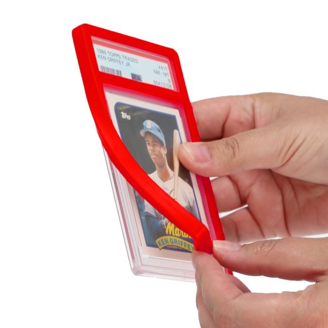 BCW Slab Bumpers (For PSA Graded Cards) - Red